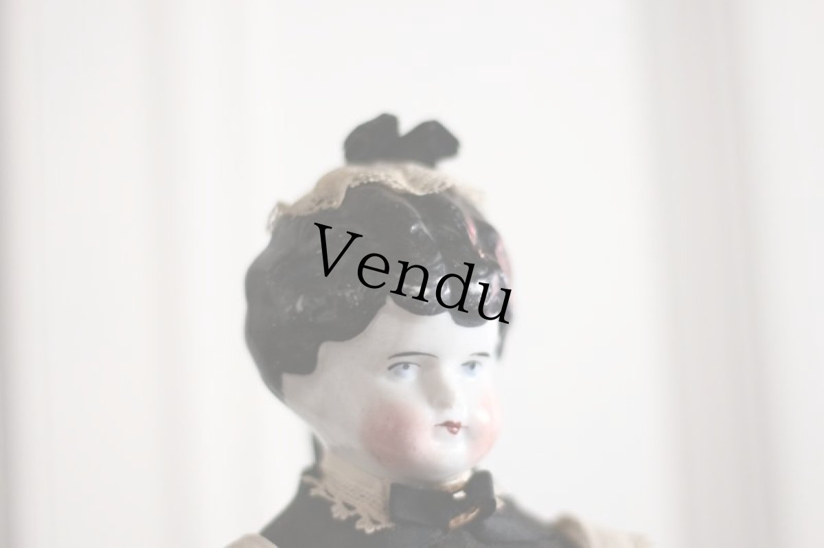 画像3: China head doll /12in / Germany (3)