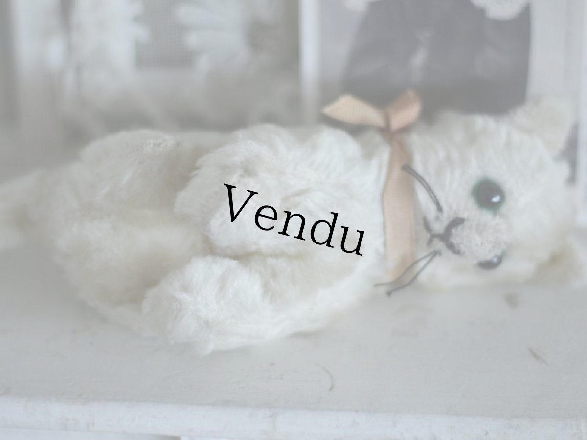 画像8: Antique Cute Cat  (8)