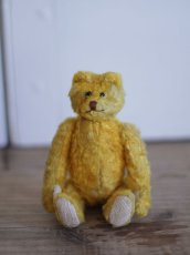 画像2: Vintage French Bear Yellow S /5in (2)