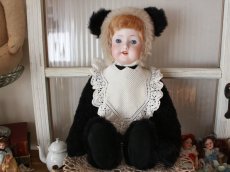 画像1: Panda Doll/Armand Marseille Head/15in/Germany (1)