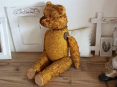 画像4: Antique Shabby Old Bear/18 1/2in/France (4)