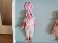 画像3: Gebruder Kuhnlenz Easter Bunny Pair Box A/5 1/2in/Germany (3)