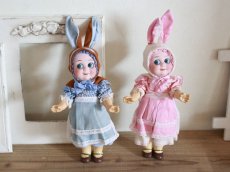 画像10: Rare!!Armand Marseille Googly  Easter Bunny / 9in /Blue/ Germany (10)