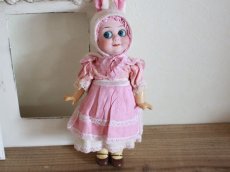 画像6: Rare!!Armand Marseille Googly  Easter Bunny / 9in /Pink/ Germany (6)