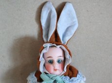 画像2: Gebruder Kuhnlenz Easter Bunny Pair Box C/5 1/2in/Germany (2)