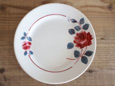 画像1: BADONVILLER ROSE Plate A/ 8 3/4in /France (1)