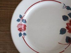 画像3: BADONVILLER ROSE PlateB / 8 3/4in /France (3)