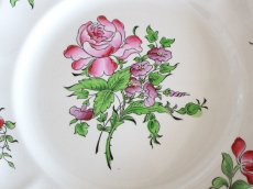 画像2: KG LUNEVILLE Plate Rose/ 9 1/2in /France (2)