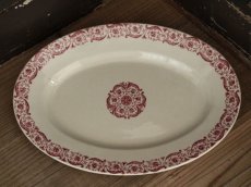 画像1: Gien BIARRITZ 32cm Oval Plate / French (1)