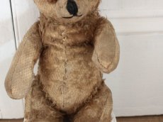 画像5: Iさま、専用カートになります。Antique Shabby Bear / 9 1/2in (5)