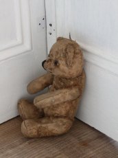 画像8: Iさま、専用カートになります。Antique Shabby Bear / 9 1/2in (8)