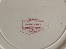 画像7: Digoin Sarreguemines / Favori / Plate / 23.5cm /France (7)