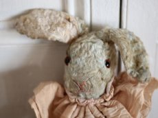 画像2: Antique shabby bunny / 9in /Germany (2)