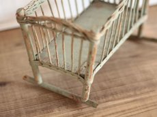 画像3: Antique Doll House Cradle  (3)