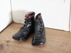 画像1: Victorian Button Baby Boots / GRAHAM PETER PAN (1)