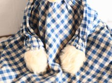 画像13: Cute Gingham Check Flip Bear&Bunny (13)