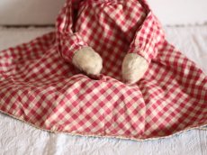 画像7: Cute Gingham Check Flip Bear&Bunny (7)