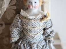 画像5: Rare!!! China Head Doll 9in / Green Boots (5)