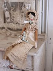 画像9: Wooden Peg Doll  /10in//--sale-- (9)