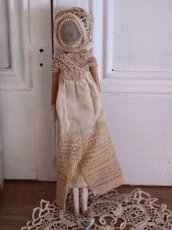 画像6: Wooden Peg Doll  /10in//--sale-- (6)