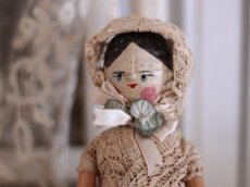 画像2: Wooden Peg Doll  /10in//--sale-- (2)