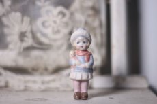 画像1: Miniature bisque doll B (1)