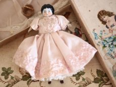 画像2: Cute!!Petite china head doll Presentation box (2)