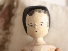 画像2: Wooden Peg Doll  /11.5in (2)