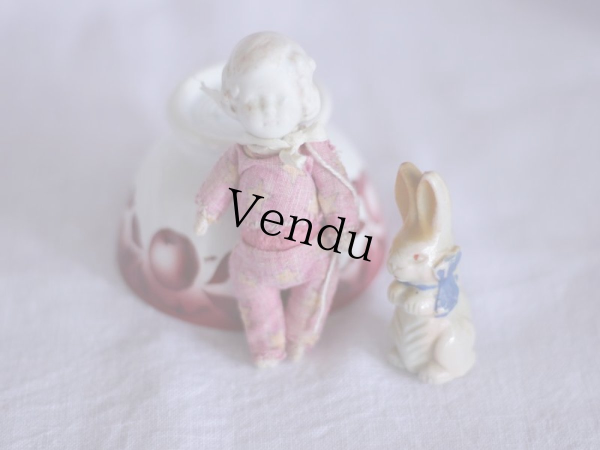 画像14: Bisque Doll&Lapin set//--sale-- (14)