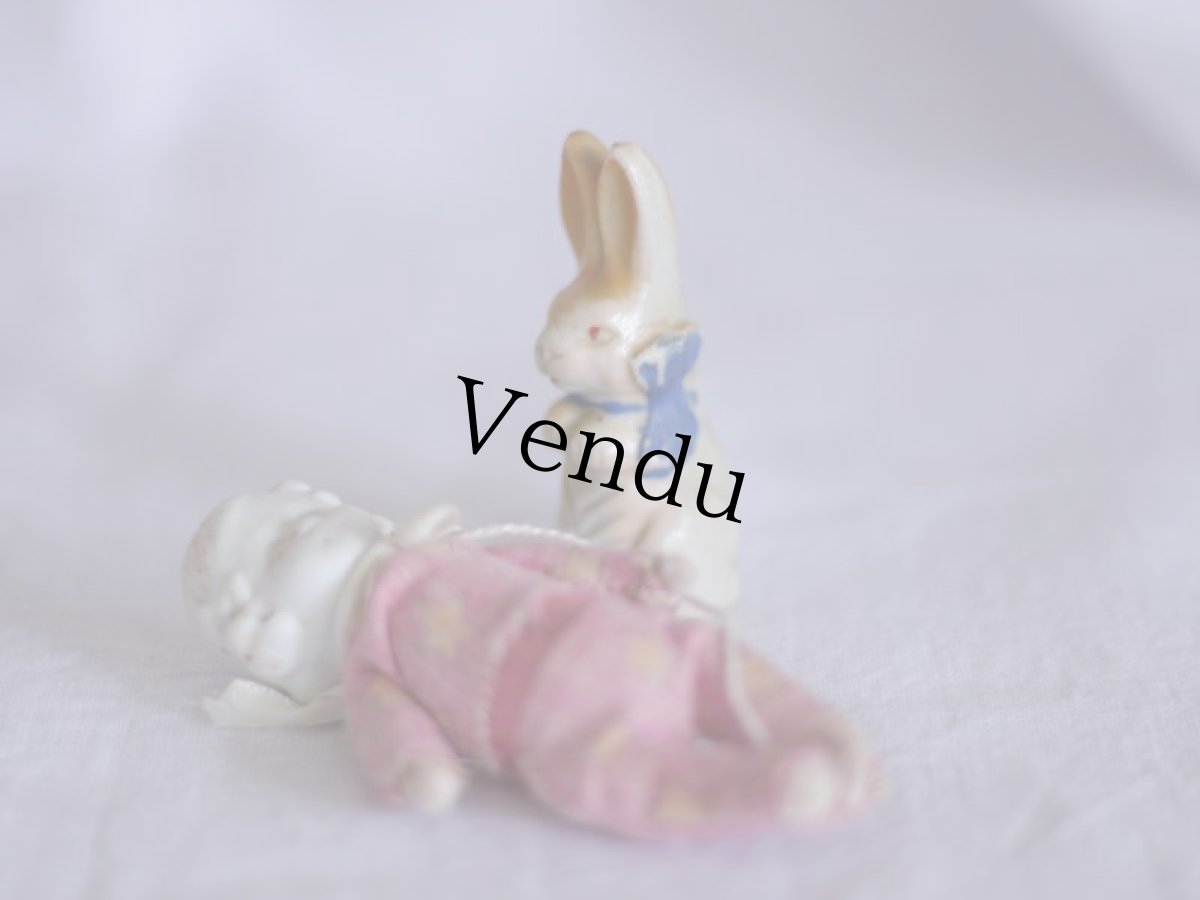 画像12: Bisque Doll&Lapin set//--sale-- (12)