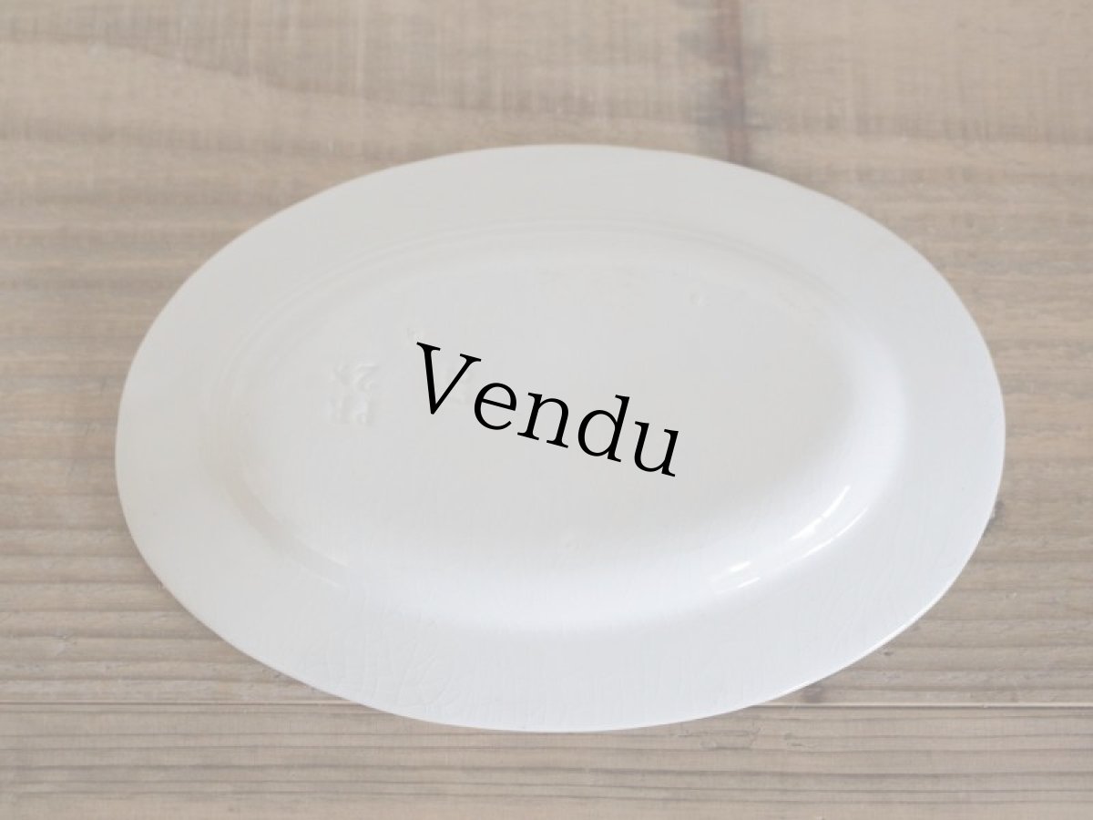 画像3: Maastricht窯 Petrus Regout Oval dish /Dolls Tableware (3)