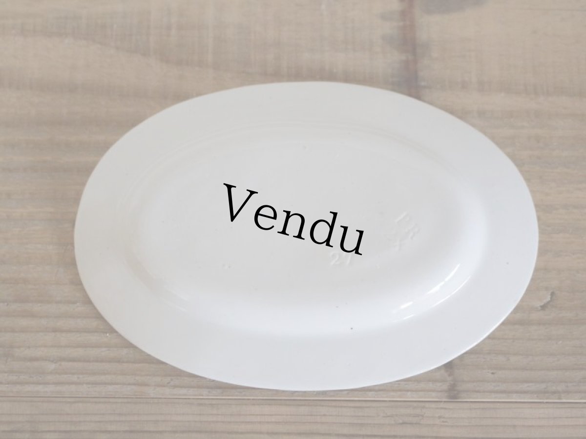 画像3: Maastricht窯 Petrus Regout Oval dish /Dolls Tableware (3)