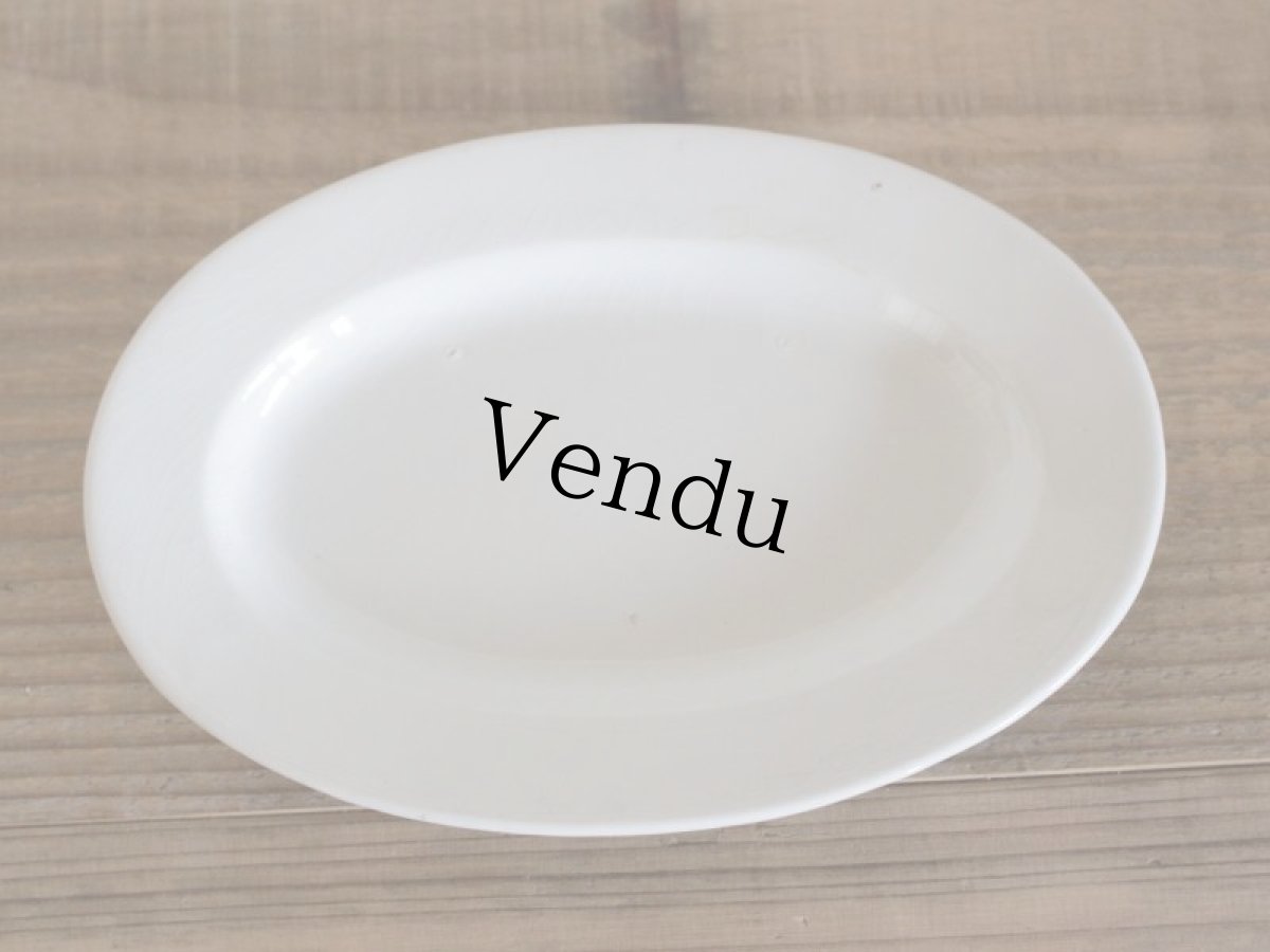 画像2: Maastricht窯 Petrus Regout Oval dish /Dolls Tableware (2)