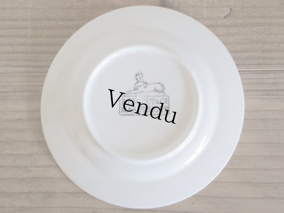 画像2: Maastricht窯 Petrus Regout Dinner  plate /Dolls Tableware (2)