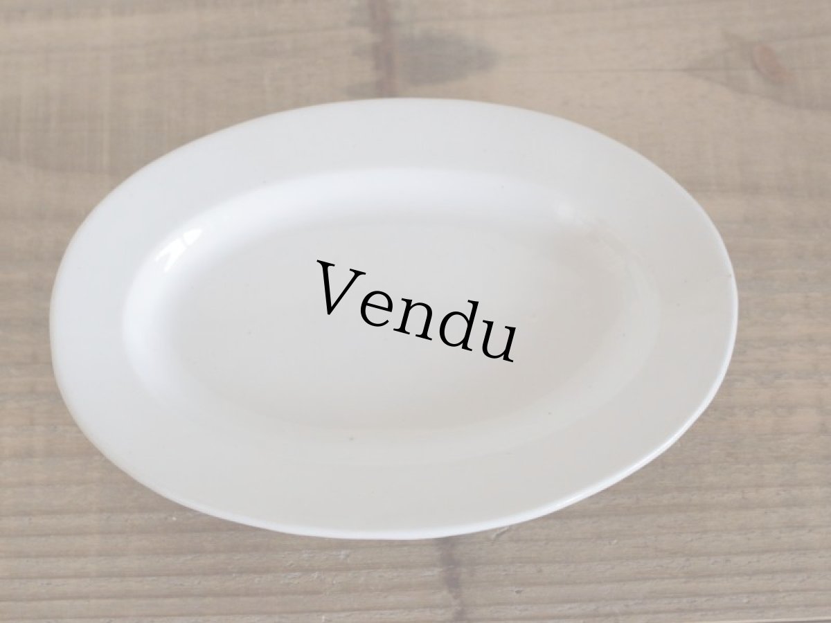 画像2: Maastricht窯 Petrus Regout Oval dish /Dolls Tableware (2)