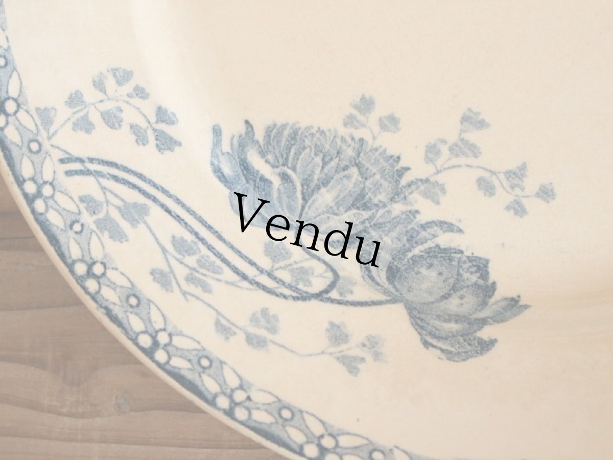 画像3: Sarreguemines U&C/ Royat / Plate / 25cm /France (3)