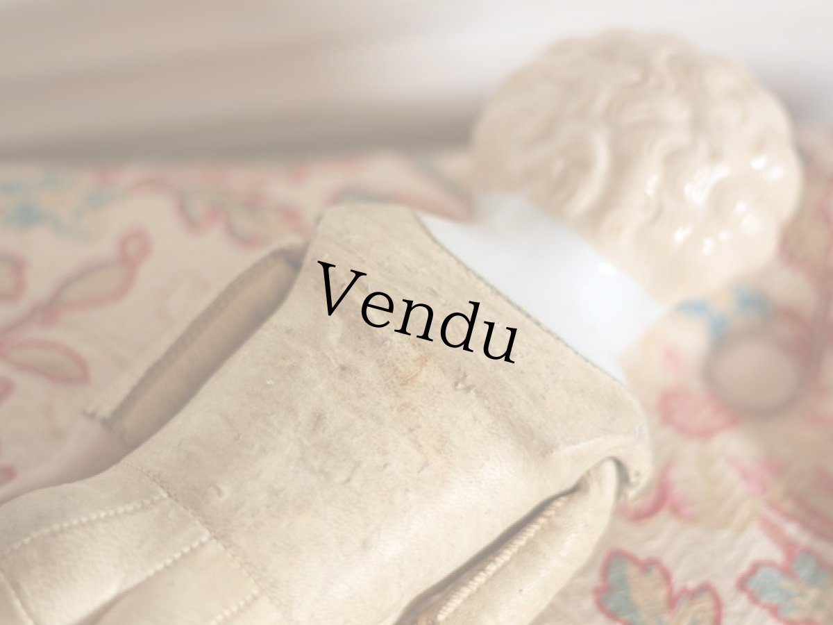 画像7: RARE!! Kestner leather body China Head Doll / 12.5in /Germany (7)