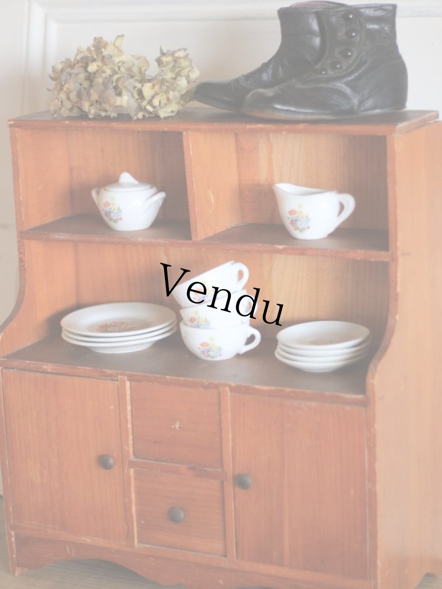 画像11: Doll House Antique Cabinet / France (11)