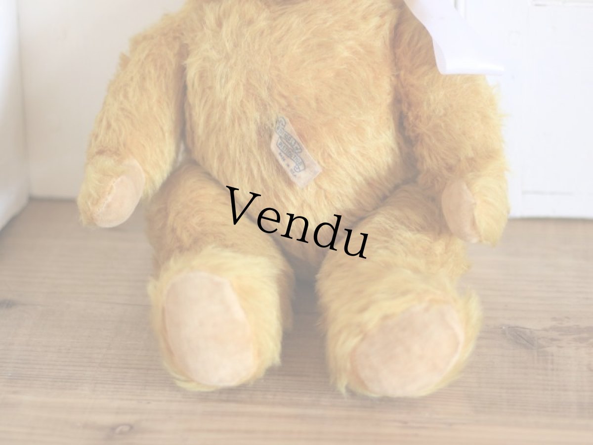 画像9: Knickerbocker Teddy Bear /16in (9)