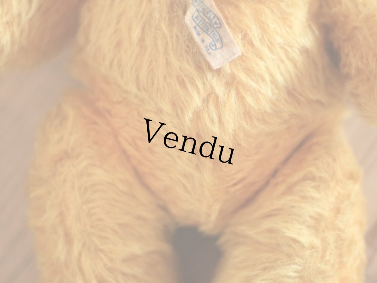 画像13: Knickerbocker Teddy Bear /16in (13)