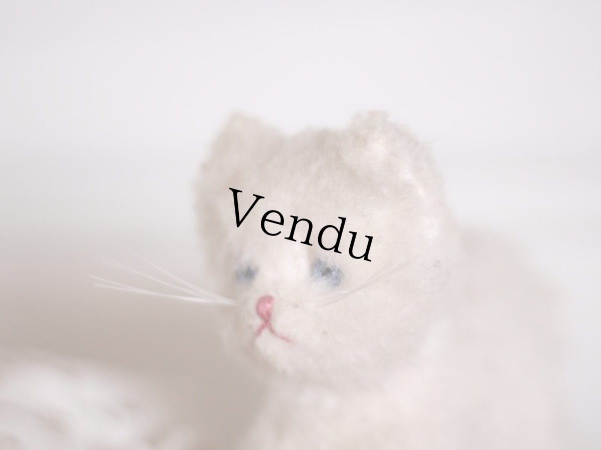 画像4: Antique White Cat/France (4)