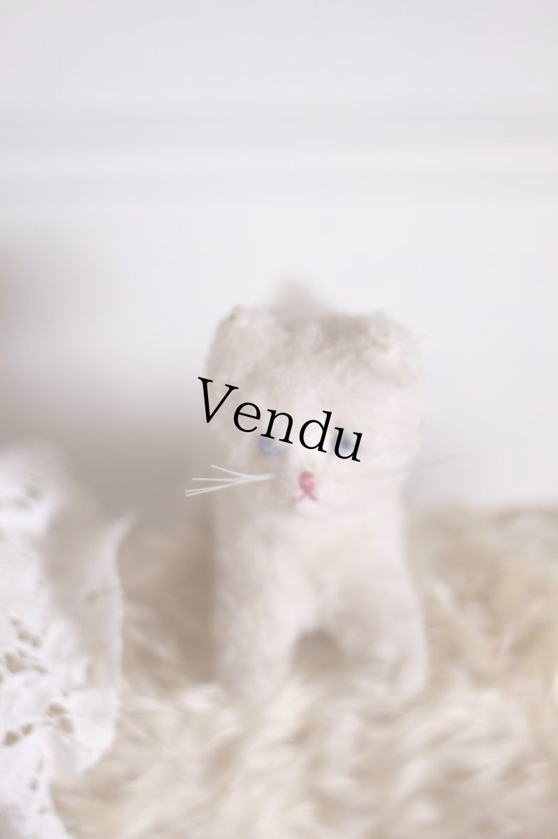 画像8: Antique White Cat/France (8)