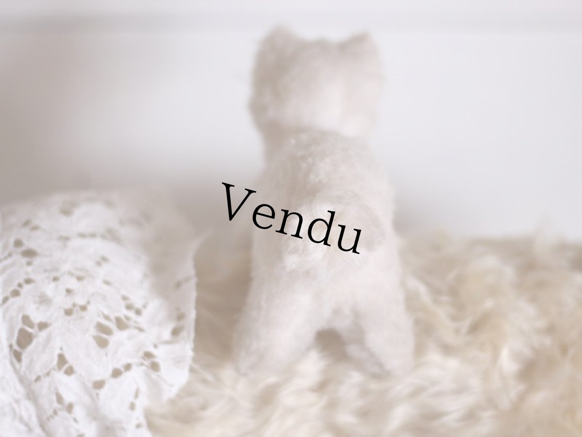 画像6: Antique White Cat/France (6)