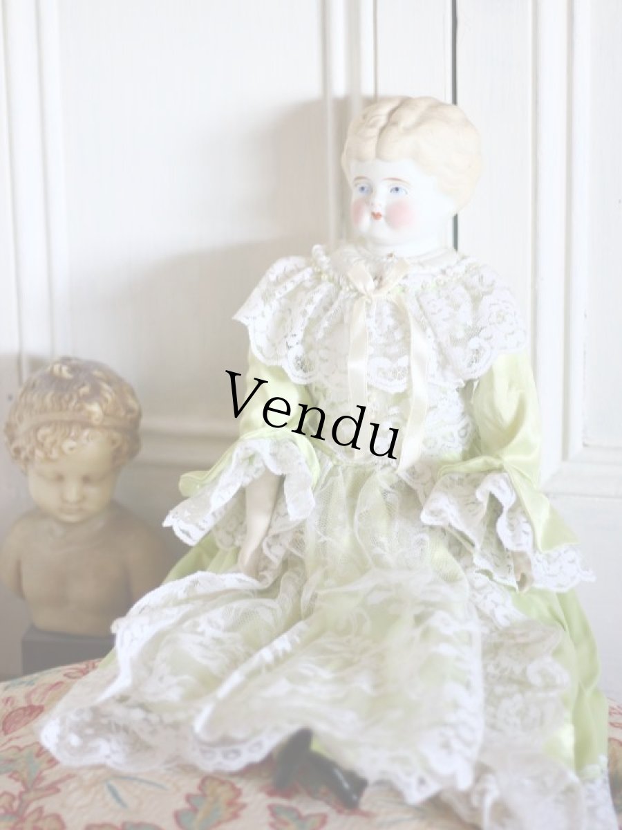 画像9: China head doll/チャイナヘッドドール/18in/47cm (9)