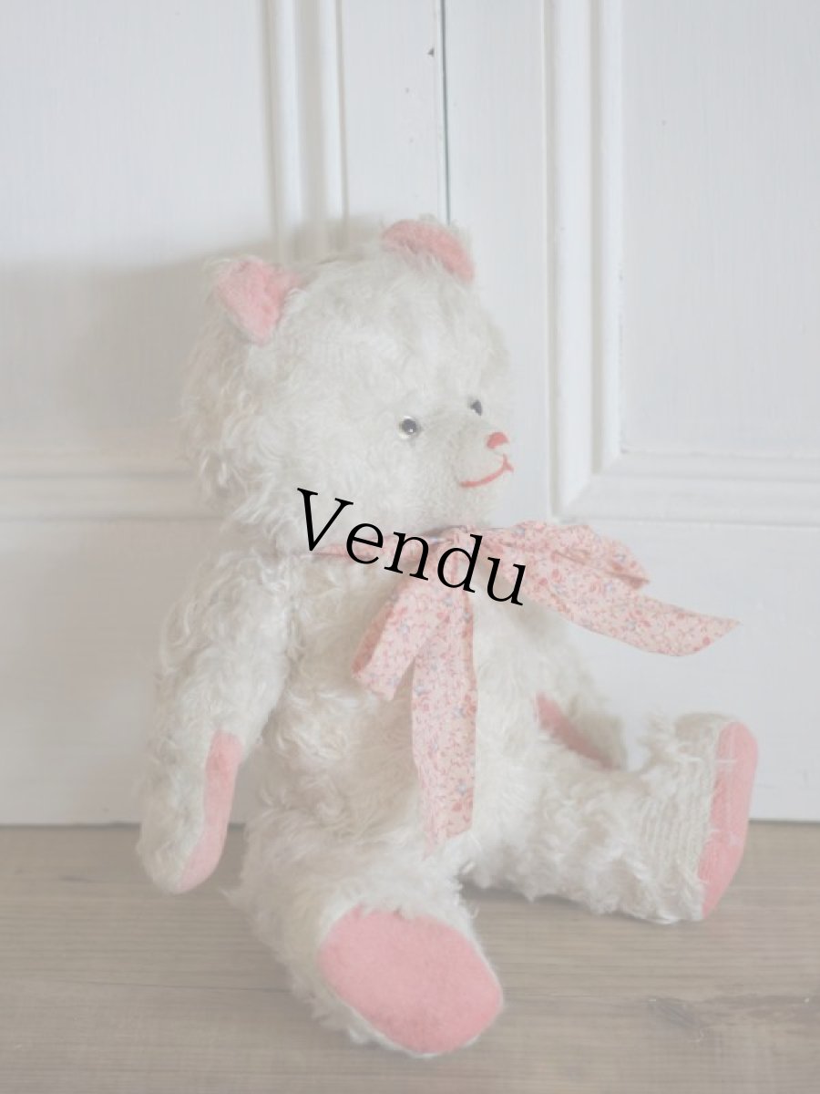 画像6: White&Pink Bear/ France (6)