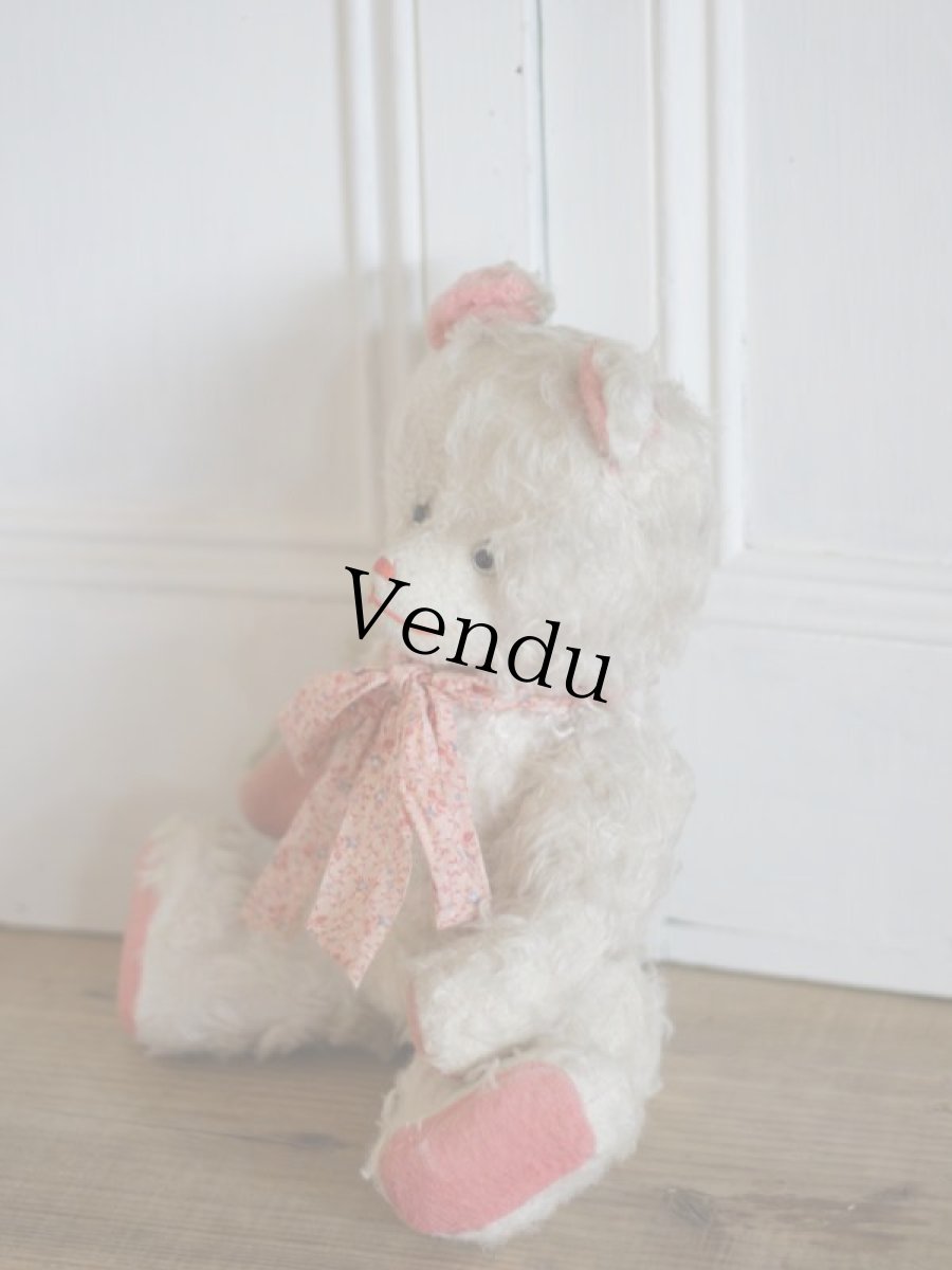 画像7: White&Pink Bear/ France (7)