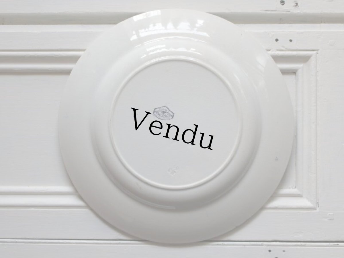 画像8: SARREGUEMINES CARMEN GRAND PLAT /butterfly/France (8)