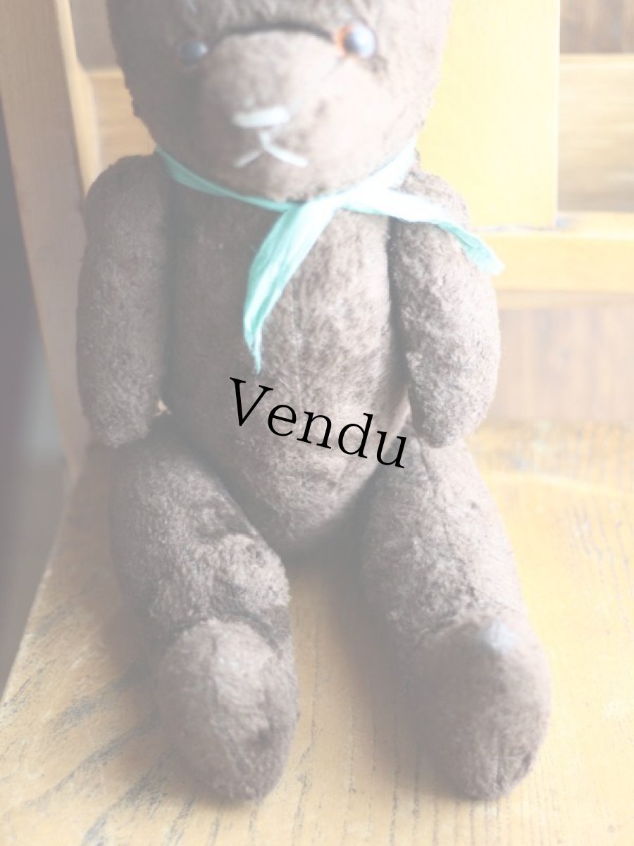 画像5: Red ear !! Le Jouet Paris Massy 15.5in /J.P.M. Bear/France (5)