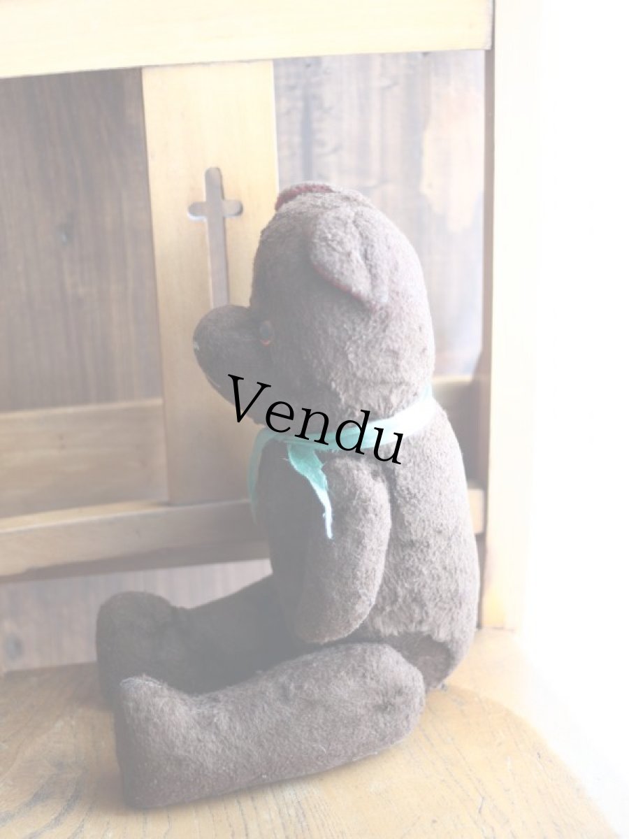 画像6: Red ear !! Le Jouet Paris Massy 15.5in /J.P.M. Bear/France (6)