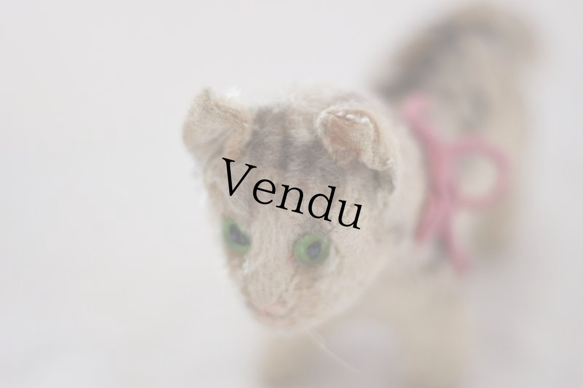 画像2: RARE!! Steiff US ZONE Kitty  (2)